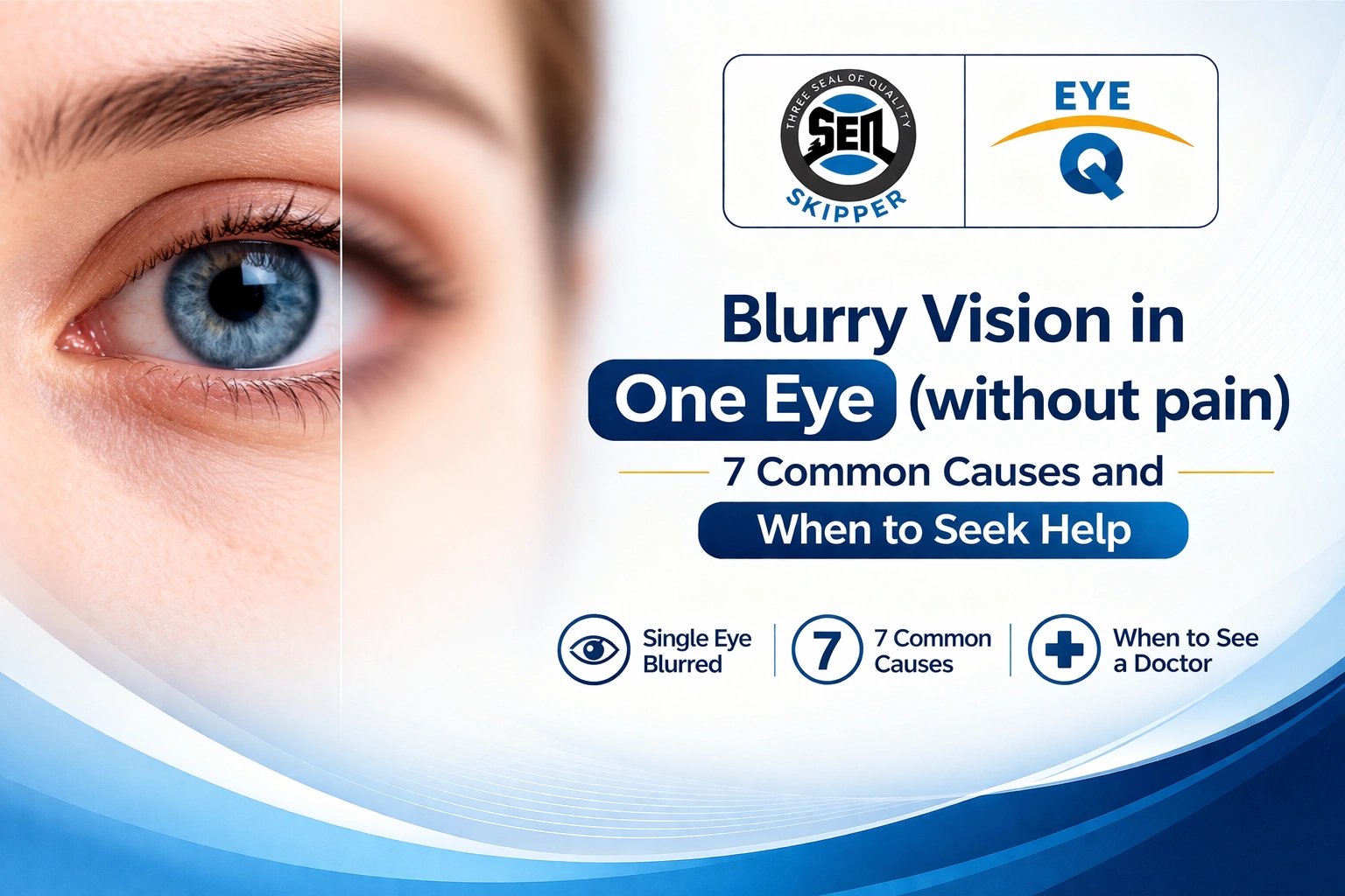 Blurry Vision in One Eye (without pain)