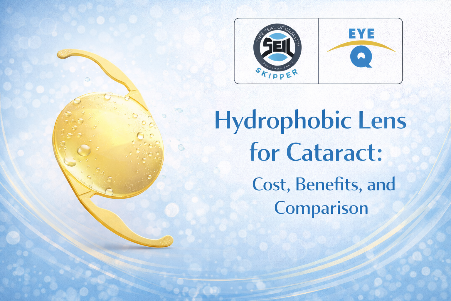 Hydrophobic Lens for Cataract